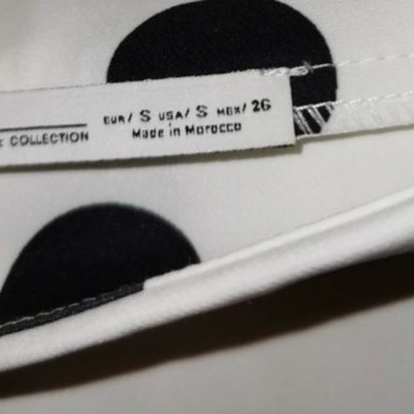 Zara polka dot blouse - Picture 6 of 6